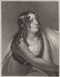 Miss Duncan in the character of Florence in The Curfew