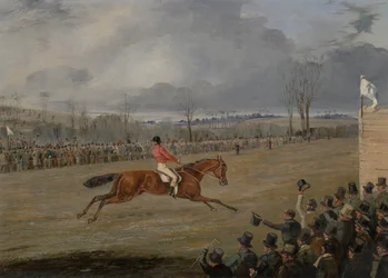A Steeplechase, The Winner