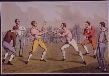 Barefist prizefight