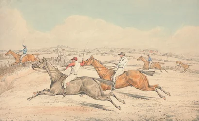 Steeplechasing: The Field Coming up to a Ditch