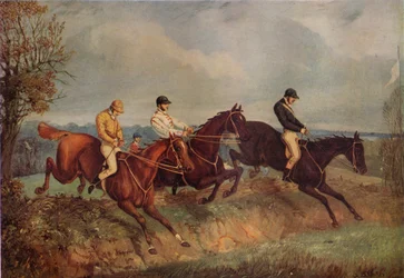 Steeplechasing, c1805-1851, 1924
