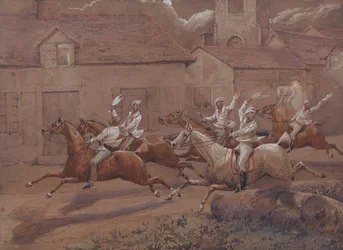 The Night Riders of Nacton: The Finish. Nacton Church and Village
