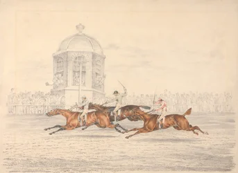 The St. Leger, Doncaster: The Finish
