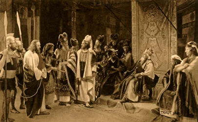 Jesus before Herod