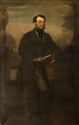 Portrait of Charles B Adderley, 1st Lord Norton, 1865