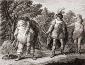 Falstaff with the Body of Hotspur on His Back