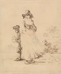 A Country Boy and Girl