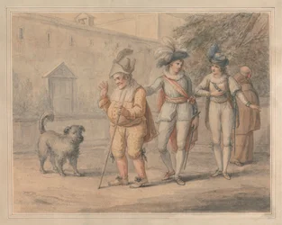 Launce Teaching His Dog Crab