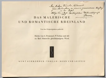 Das Malerische und Romantische Rheinland