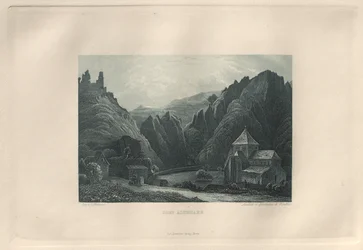 The Picturesque and Romantic Rhine: Village of Altenahr