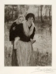 By the River