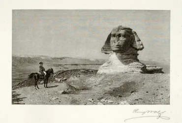 Napoleon before the Sphinx