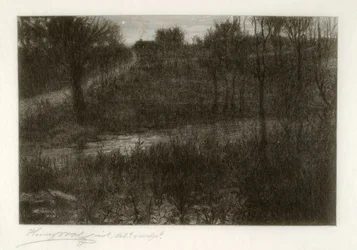 The Evening Star (Motif Found in the Catskills)