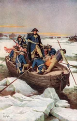 George Washington crossing the Delaware