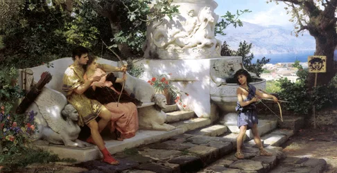 A Dangerous Lesson, 1886.