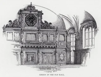 Screen in the Old Hall