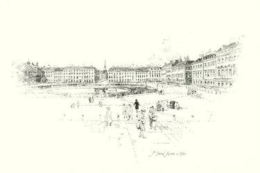 St James’ Square, London, in 1760