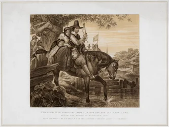 Charles II in Disguise Aided in his Escape by Jane Lane