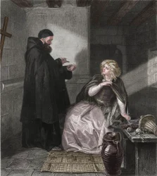 Juliet in the Cell of Friar Lawrence