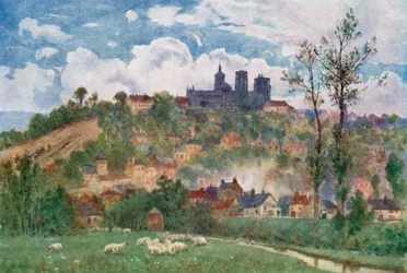 Laon, View from the Plain
