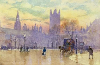 Parliament Square at Dusk, 1889