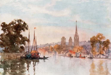 Rouen from the River