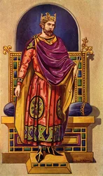 A French King of the Carlovingian or Capetian Dynasties