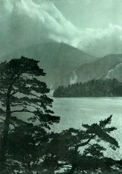 Approaching Storm on Lake Motosu