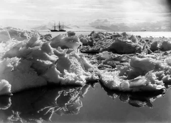 The Terra Nova in McMurdo Sound, Antarctica, 1911