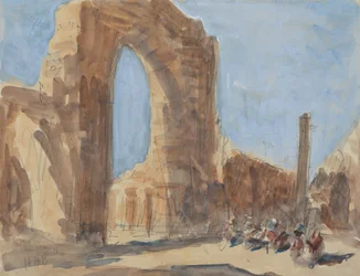 The Quwwat-ul-Islam Mosque and the Iron Pillar of Delhi, Qutb Minar Complex