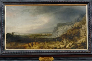 Landscape with Mountains