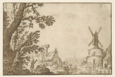 Landscape with a Mill on a Bastion