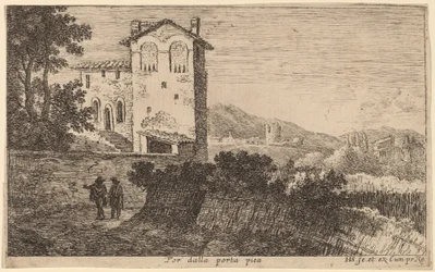 Villa outside the Porta Pia