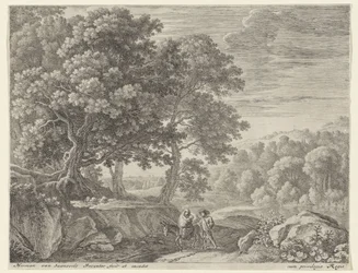 Holy Family with Donkey and Cherubs