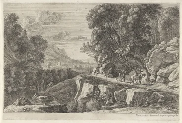 Landscape with Two Riders