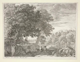 The Little Angels on the Hill, from the Set The Flight into Egypt
