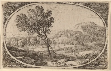 Two Trees with Crossed Trunks