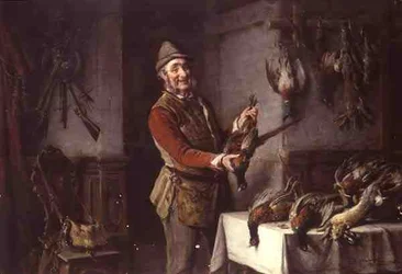 Sportsman with a Pheasant and Other Game