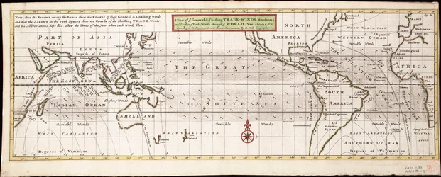 A View of the General and Coasting Trade-Winds, Monsoons or the Shifting Trade Winds Through the World, Variations... According to the Newest and Most Exact Observations
