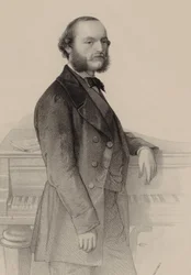 Portrait of the Pianist and Composer Désiré Magnus