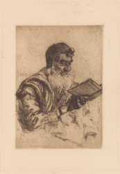 Praying Jewish Man