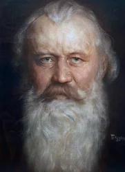 Portrait of Johannes Brahms