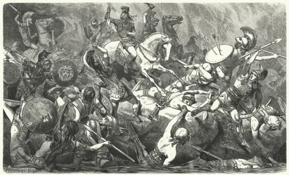 Defeat of the Athenian army in Sicily, 413 BC