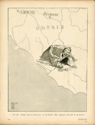 The Butter Plate, number 143, Satirical in Black & White