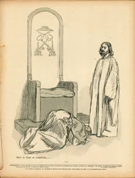 The Butter Plate, Number 143, Satirical in Black and White