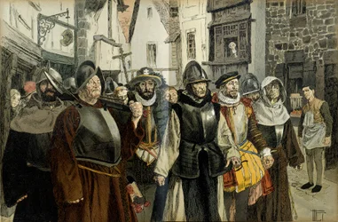 League procession, in Paris