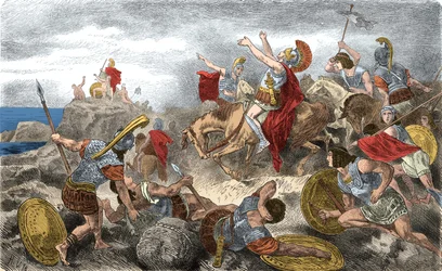 Xenophon Retreating into Persia