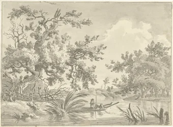 Landscape with Two Fishermen