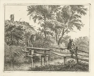 Man on Bridge