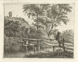 Man on Bridge